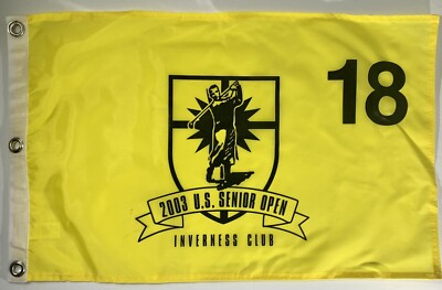 2003 U.S. Senior Open Flag Inverness golf usga pga