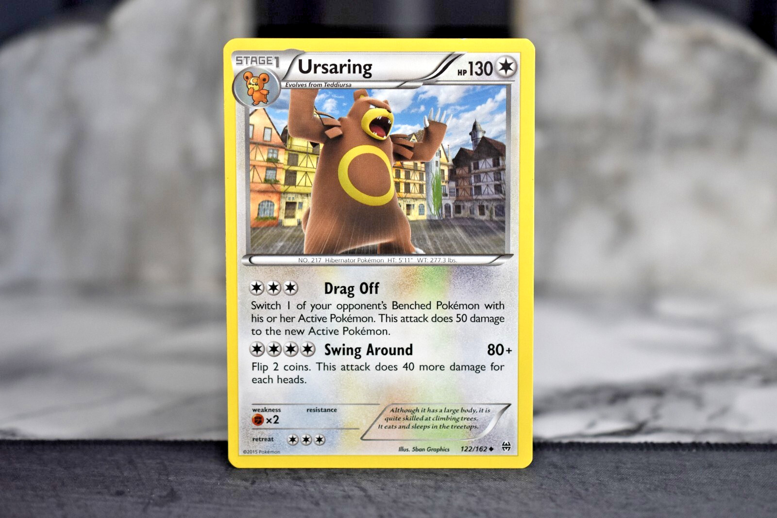 Pokemon TCG - Ursaring 122/162 - BREAKthrough - Regular Uncommon