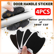 4pcs Car Door Handle Bowl Sticker Protector Anti Scratch Cover Accessories