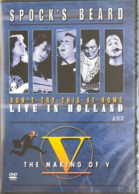Spock's Beard   Don't Try This At Home & The Making Of V 2 DVD Codefree NEU