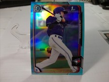 2015 Bowman Chrome Blue Sky Refractor   #156 - JC Cardenas   15-032