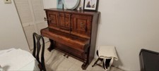 Antique 1890s Upright Piano &ndash; Philip Bohen & Bo Ltd. London &ndash; Beautiful British