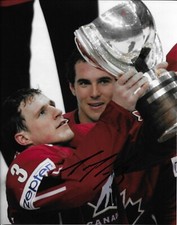 Team Canada Dion Phaneuf Signed Autographed 8x10 NHL Photo COA GG