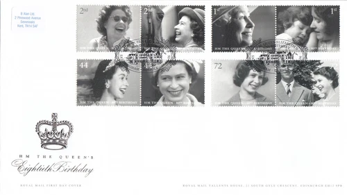 Queen 80th Birthday GB FDC Sandringham 2006 (107893)