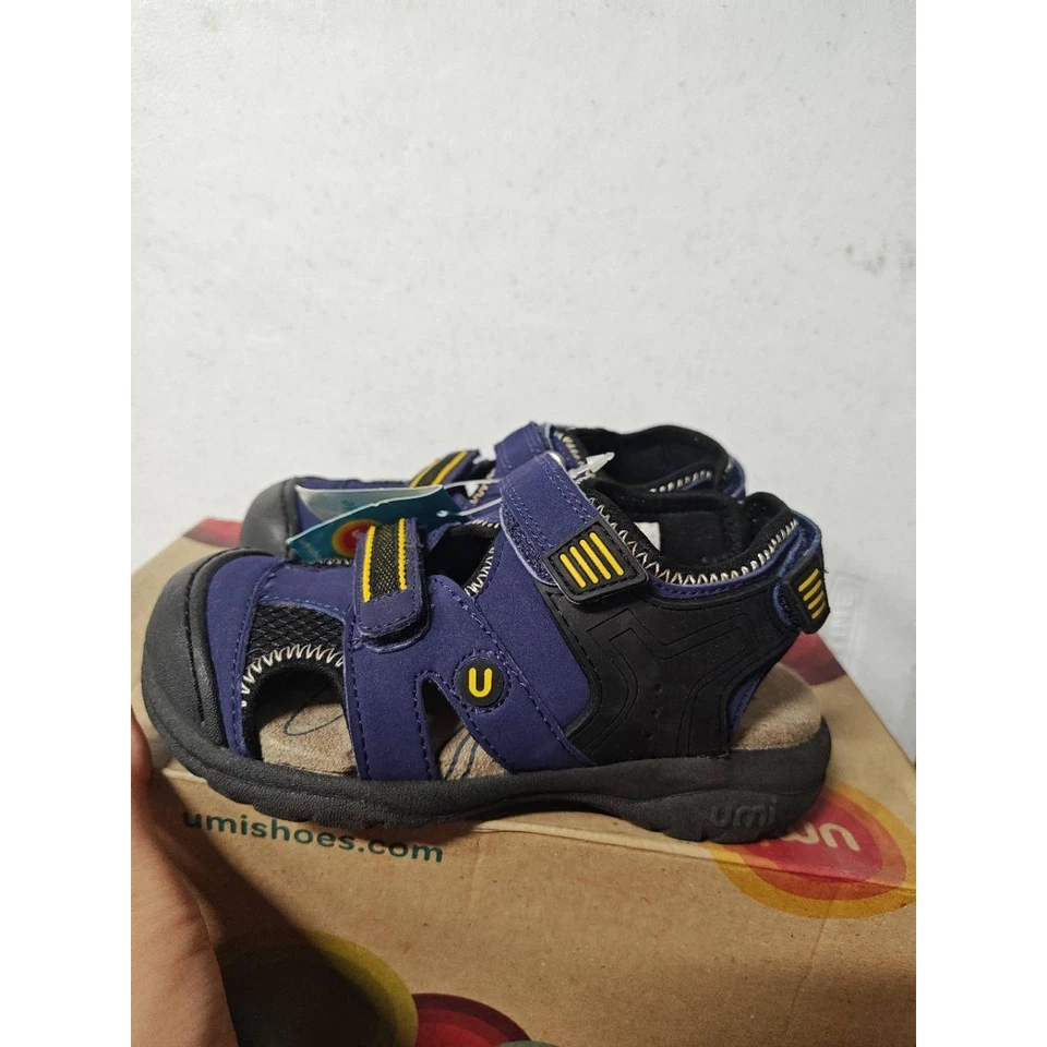 Umi Harrley Sandal Closed Toe Water Friendly Navy Blue Black EU 27 US 10 UK9 - Image 2 of 4