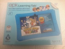 EPIK Learning ELT0801H 16GB, Wi-Fi, 8 inch Kids Tablet - blue ,nice condition.