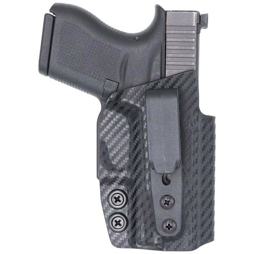 Tuckable IWB Holster fits: Glock 43X (Optic Ready) - Rounded Gear - Picture 5 of 12