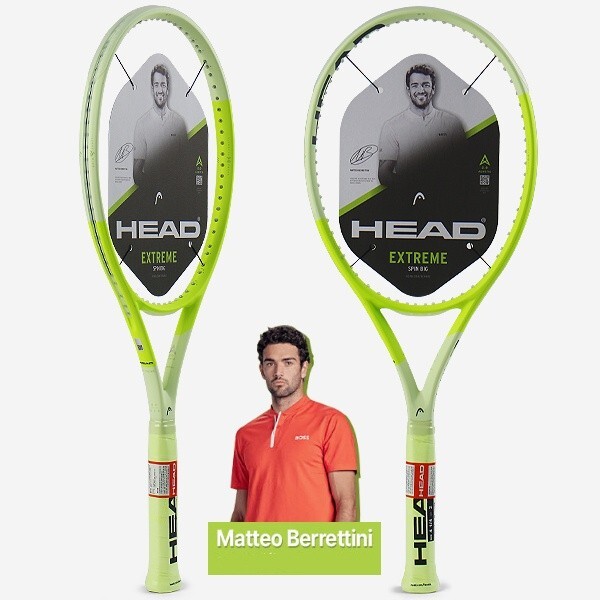 Теннисная ракетка HEAD 2024 Extreme MP 100 Ракетка 100sq 300g 16x19 G1 G2 без натяга