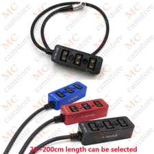 0B 2pin 12V Power to 3 Dtap Female For RED/SONY/ARRI AMIRA/XT Camera Power