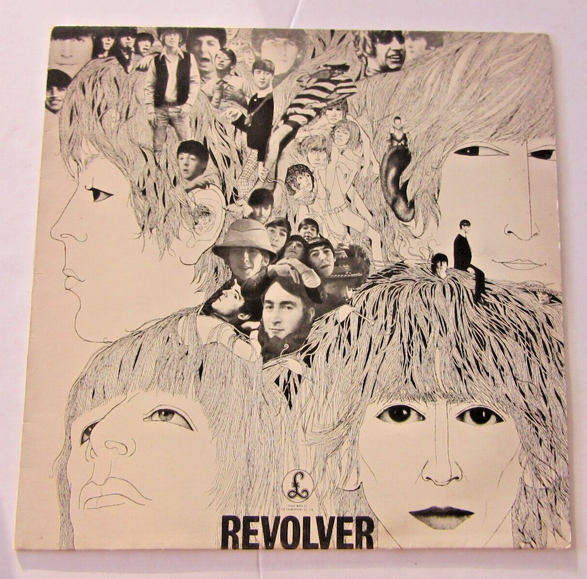 The Beatles- ''Revolver'' LP- Parlophone-Stereo  New Zealand--YEX605-1 -YEX606-1