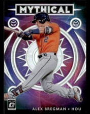 Alex Bregman 2020 Donruss Optic Prizm Mythical Card #M-11 Houston Astros