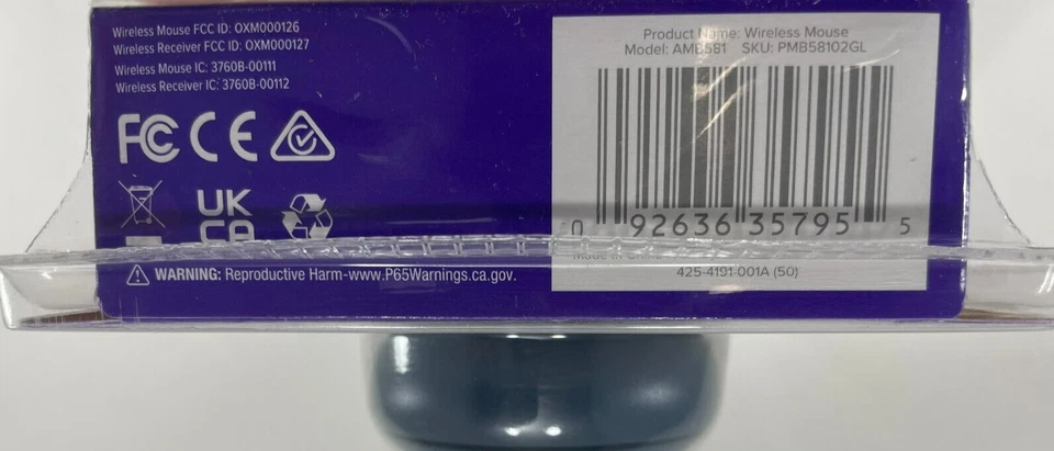 Targus - PMB58102GL - Ambidextrous Bluetooth Mouse - Blue - Image 3 of 3