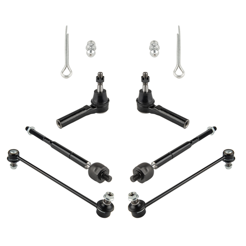 Complete Front Lower Suspension Kit For 2009-2018 Dodge Journey - 12-Piece Set