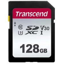 Transcend SDXC 128GB UHS -I U3 300s V30 Class 10 95MB/s