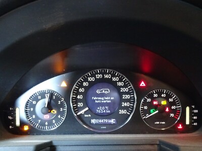 Mercedes E Klasse W211 Benzin Tacho Cockpit Instrument Top 