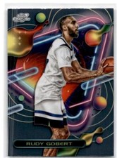 2023-24 Topps Chrome Cosmic #75 Rudy Gobert Timberwolves