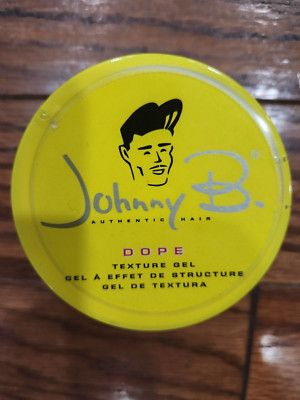 JOHNNY B DOPE AUTHENTIC HAIR TEXTURE GEL NET WT 4 OZ SEALED AUTHENTIC MADE USA
