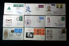 India lot of 9 old First Day Covers