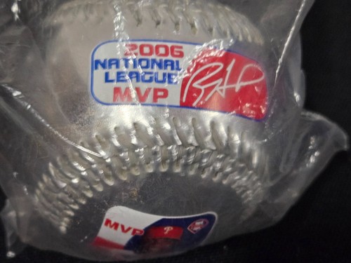 2006 RYAN HOWARD PHILADELPHIA PHILLIES LIMITED EDITION CHROME BASEBALL RAWlINGS - Picture 2 of 6