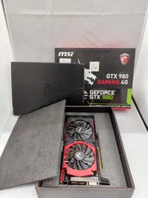 MSI GRAPHICS BOARD GTX980 GAMING 4G IN WORKING CONDITION FROM