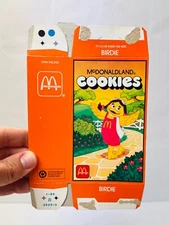 Vintage McDonaldland McDonalds Cookie Box EMPTY w/ Birdie Character STB BIN 72