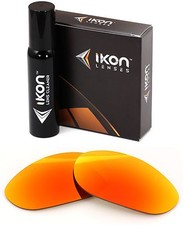 Polarized IKON Iridium Replacement Lenses For Oakley Monster Dog Fire Mirror