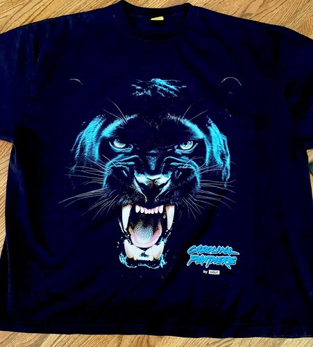 NFL Carolina Panthers Animal Tee By Golf Wang Big Print Black 3XL Neu mit Etikett Sold Outš„ - Bild 2 von 12