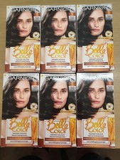 6 X Garnier Belle Color 1 Natural Black Permanent Hair Dye  JUST £43.49