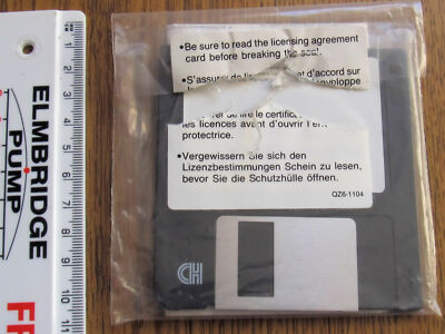 CANON TRUETYPE FONT PACK FÜR WINDOWS 3.1 DISKETTE VON 1992 GEÖFFNETE VERPACKUNG