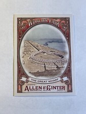 The Great Wharf 2017 Topps Allen & Ginter World's Fair #WF-4 Chicago 1893