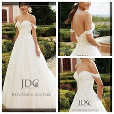 Abito da ballo principessa abito da sposa abito da sposa spalle scoperte lacci bianco n.misure