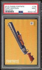 Pump Shot Gun Holofoil Card 2019 Panini Fortnite USA #106 PSA 9