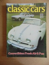 Thoroughbred  CLASSIC CARS June 1981 Convertibles