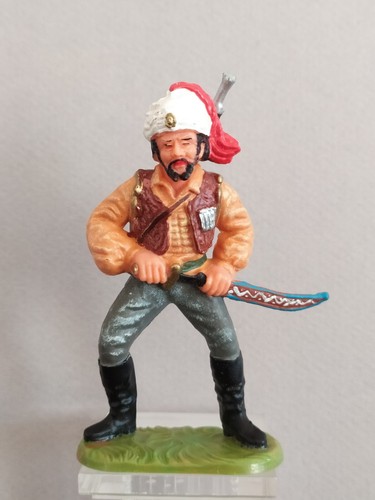 Figurine Elastolin Farwest Indien – 7 Cm, Réf 6869, Ancienne Production (très Bel état)