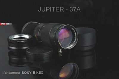 Lens JUPITER - 37A Telephoto 3,5/135  Copy Sonnar Mount M42 - SONY E-NEX