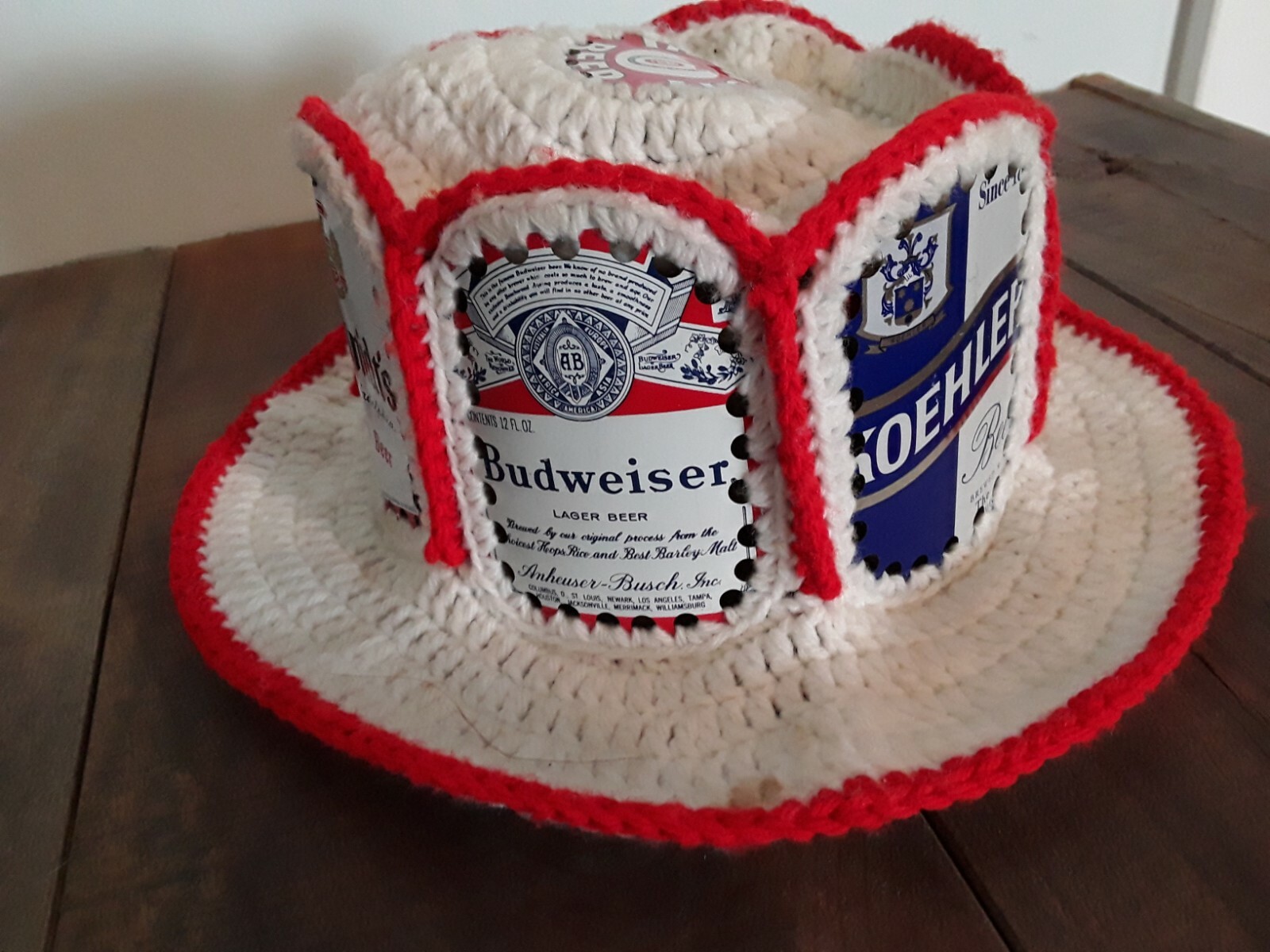 Schmidt's Beer Can Hat 