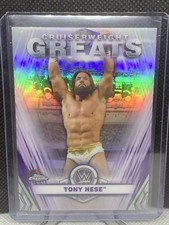 2021 Topps Chrome WWE Wrestling Insert Cruiserweight Greats #CG-10 Tony Nese