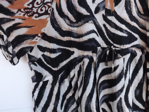 Taking Shape Dress 24 Womens TS Drawstring Waist Stick on Gems Midi Satin Like - Picture 7 of 13