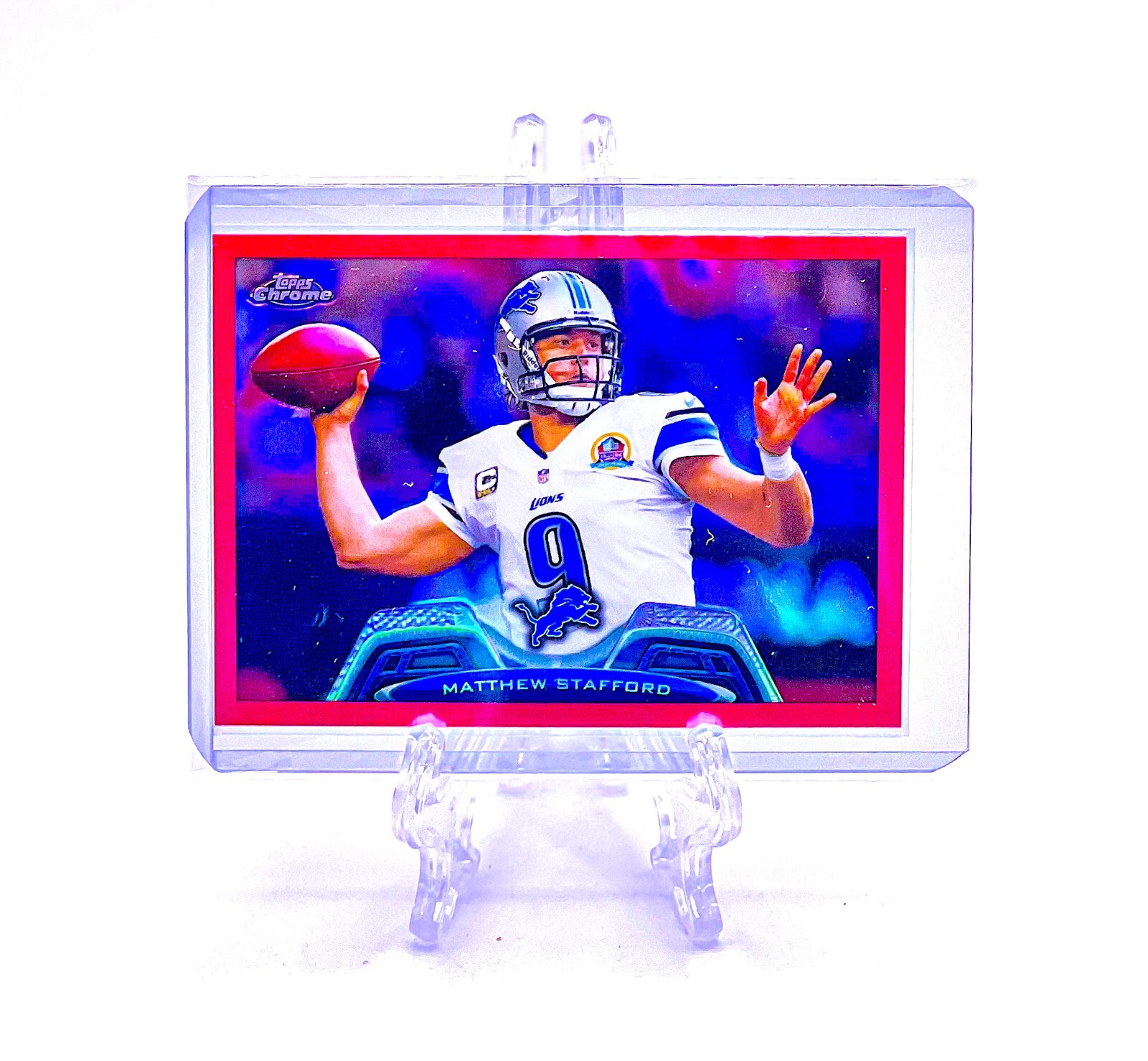 MATTHEW STAFFORD 2013 Topps Chrome #140 PINK REFRACTOR /399 LIONS FUTURE HOF