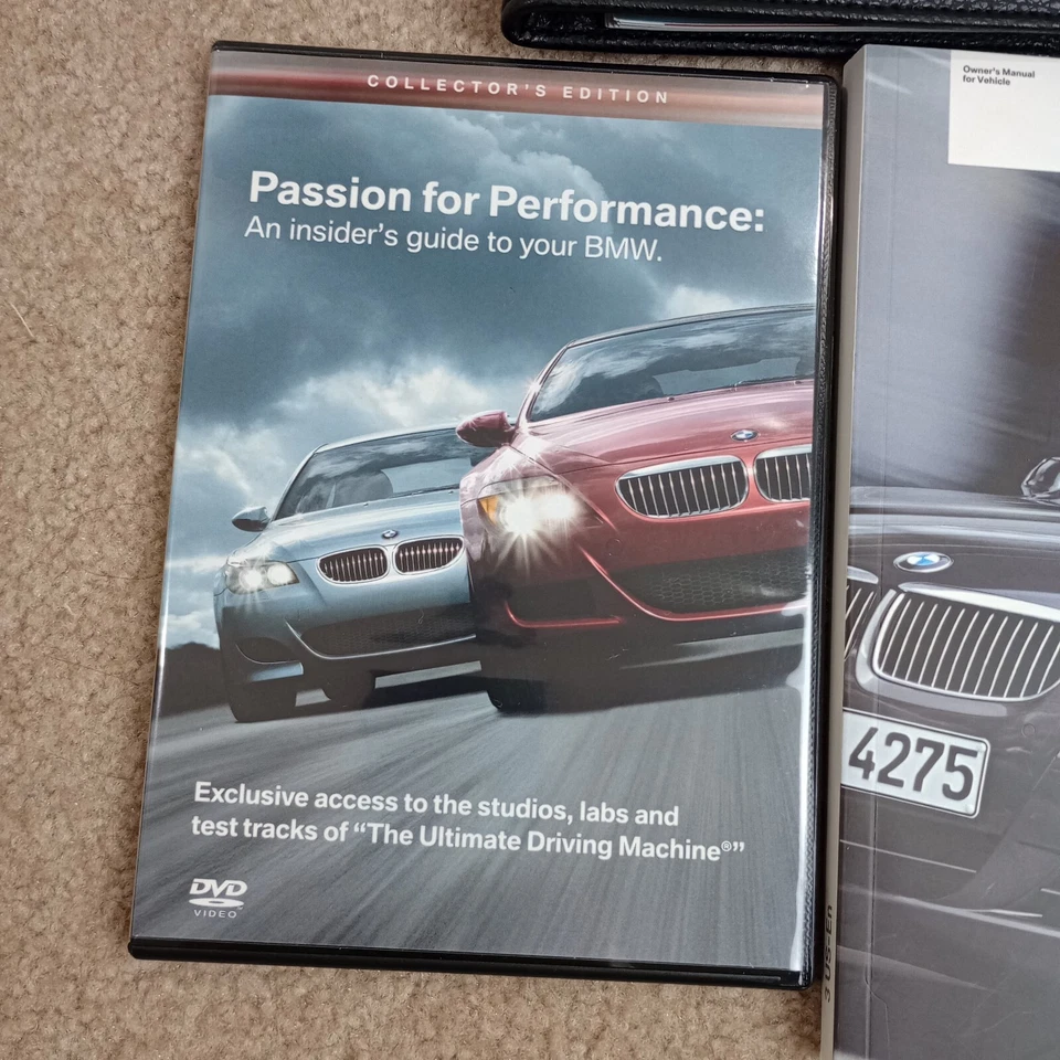 BMW 325i 330i 2005 manual del propietario DVD estuche y folleto Foto 3 de 4