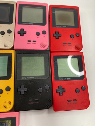 GameBoy Pocket Game Boy lot of 12 Console Japan for parts - Picture 7 of 9