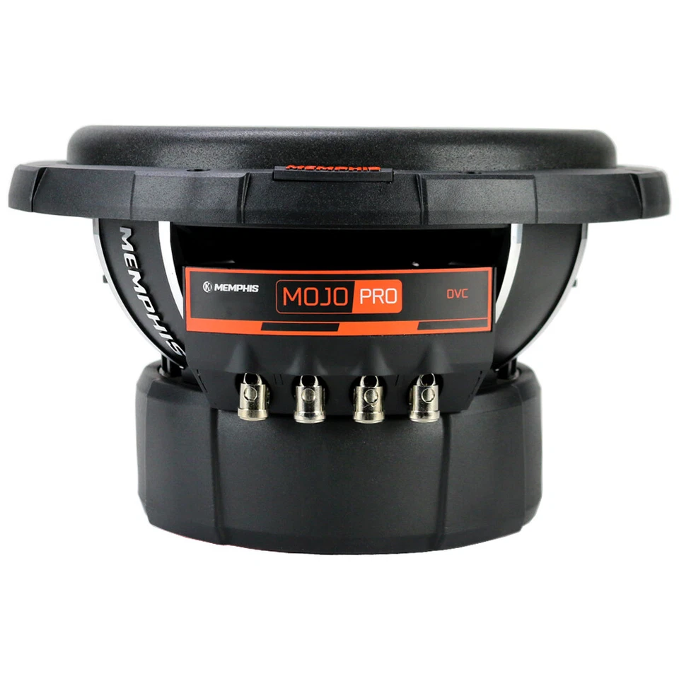 Subwoofer doble Memphis Audio MJP1244 MOJO PRO Series 12" 4 ohmios 750 W RMS DVC NUEVO Foto 2 de 4