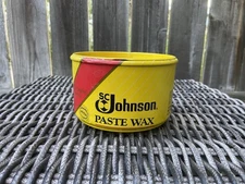 SC Johnson Paste Wax 16 Oz Used And Flaws