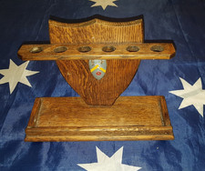 Tallent Of Old Bond Street Vintage Wooden Pipe Rack Stand