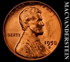 1958-D Lincoln Wheat Cent - Choice Gem Brilliant Unc  No Reserve  #K1094