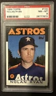 1986 Topps - Nolan Ryan #100 PSA 8