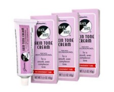  3 PACK BLACK AND WHITE SKIN TONE CREAM 1.5 OZ