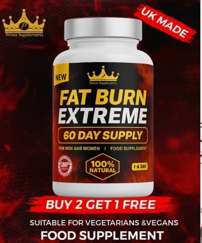 Xtreme fat burners STRONG weight loss pills Diet slimming buy 2 get 1 free - Picture 2 of 6