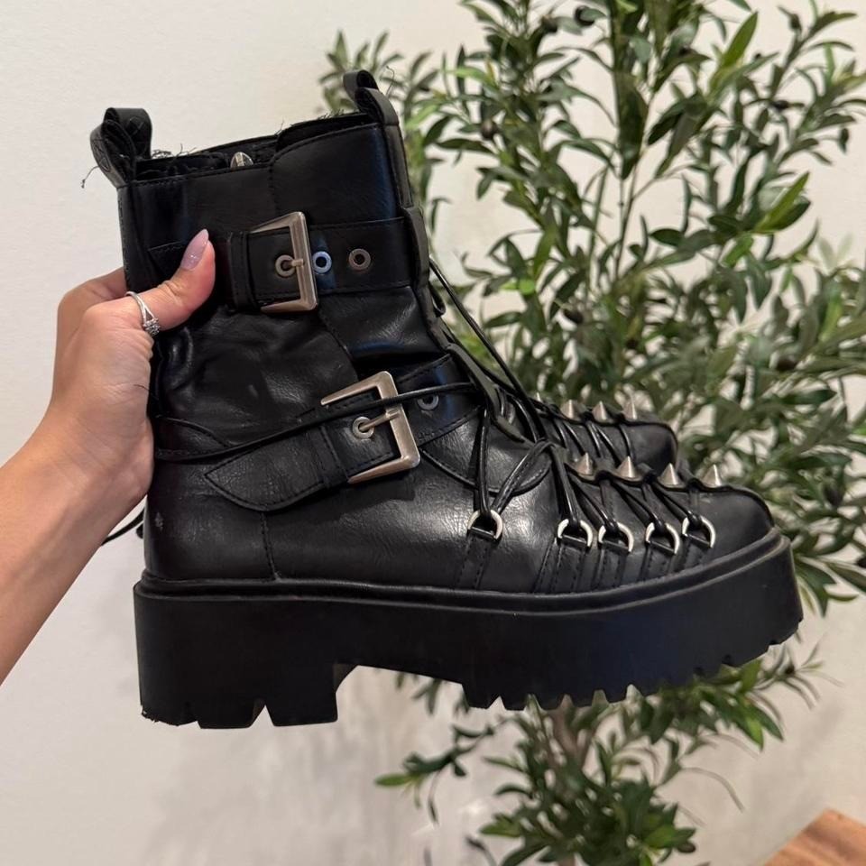 Killstar Gothic platform Disaster Boots - image 1