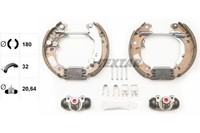 Bremsbackensatz Hinten Textar 84061000 Passend FÜR Fiat TrommelbremsbelÄGe